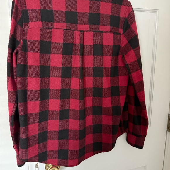 beachlunchlounge Red and Black Checkered Shirt - Picture 3 of 5